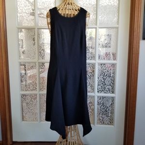 Simply Vera Handkerchief Hem Dress Tulle Trim Med